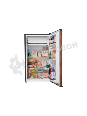 Холодильник Maunfeld MFF83WD дерево/черный мат. однокамерный 85л