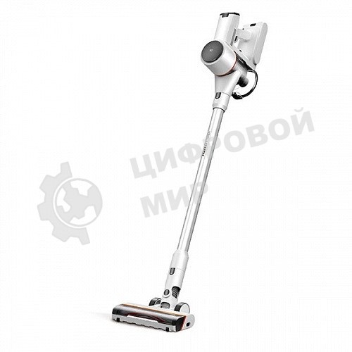 Пылесос вертикальный BQ VCA0103H белый/черный, 2 в 1 вертикальный и компактный/технология циклон, эффективный сбор пыли и простота экплуатации/Quiet performance, низкий уровень шума/до 30 мин непрерывной работы/для эффективной уборки удобный индикатор зар