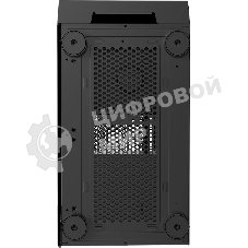 Компьютерный корпус без блока питания PCCOOLER LM300 ARGb BK, Flat Mid Tower, черный, TG, 0.45 SPCC, 1x120мм mATX, mITX 170/330/150мм 2x2.5