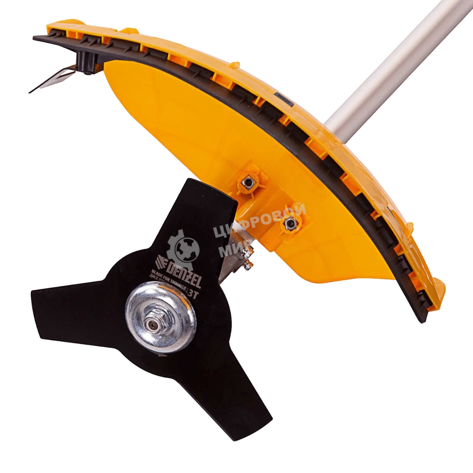 Триммер электрический Denzel TE-1220, 1200 Вт, 380 мм, катушка, диск, разборная штанга