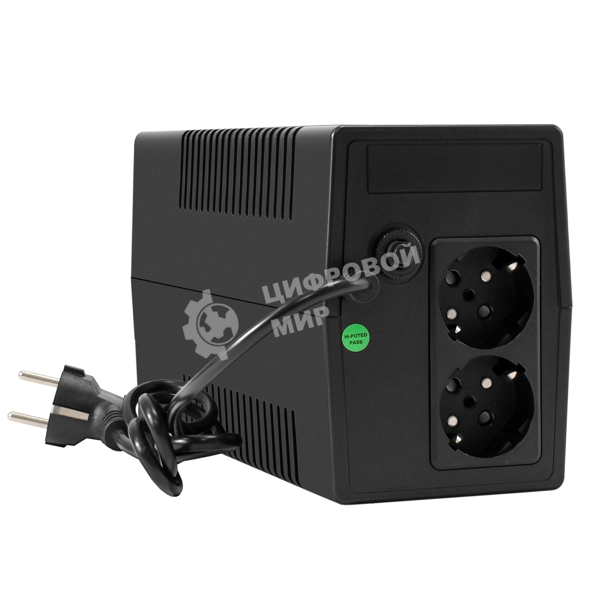 Источник бесперебойного питания ExeGate Power NB-850.LED.AVR.4C13 (850VA/510W, LED, AVR, 4*C13, батарея 12V 9Ah, черный)