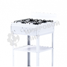 Плита газовая Flama AVG 1402 W белый,щиток, конфорок 4 шт, духовка 50 л, 50 см x 85 см x 58 см