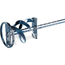 Миксер для красок и штукатурных смесей Denzel, 60 х 400 мм, оцинкованный, хвостовик SDS Plus