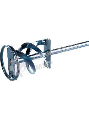 Миксер для красок и штукатурных смесей Denzel, 60 х 400 мм, оцинкованный, хвостовик SDS Plus