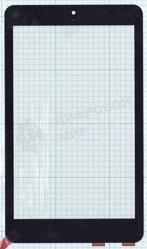 Сенсорное стекло (тачскрин) для Lenovo ThinkPad 8, черное