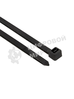 Хомут нейлоновый черный EKF Basic plc-cb-3.6x300 (3,6х300) (100 шт.)
