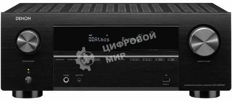 Ресивер AV Denon AVR-X3700H 9.2 черный