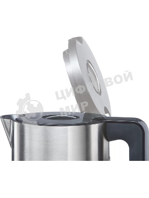 Чайник электрический Bosch TWK8611P 1.5 л, 2400 Вт, белый/серебристый (корпус: нержавеющая сталь)