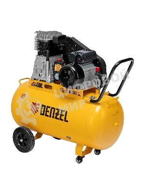 Компрессор воздушный Denzel рем. привод BCI 2200/100, 2,2 кВт, 100 л, 420 л/мин