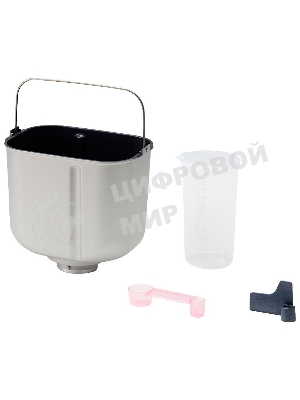 Хлебопечка Panasonic SD-R2520WTS белый, 550 Вт, программ - 28 шт, вес выпечки - 1.1 кг