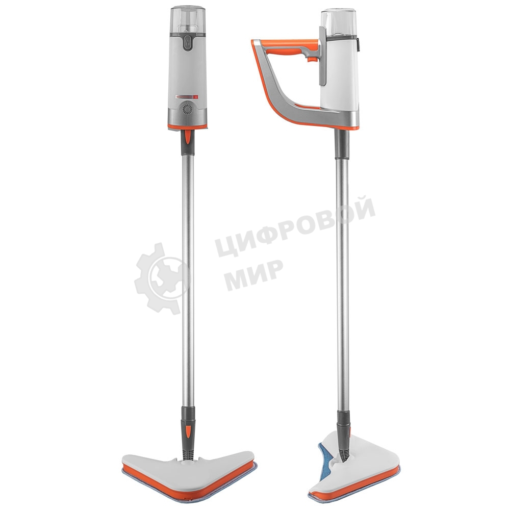 Паровая швабра Endever Odyssey Q-621 белый/оранжевый, 1500 Вт, 0,35 л