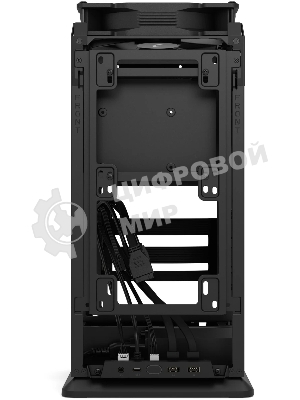 Компьютерный корпус без блока питания Fractal Design Mood, Mini-Tower, 1x180мм, 2xUSB-A 3.0 + 1xUSB 3.2 Type-C, SFX PSU Support, mITX черный