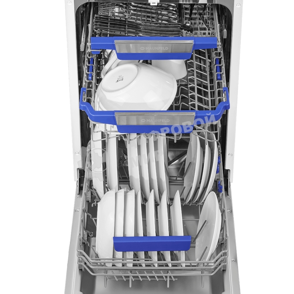 Посудомоечная машина Maunfeld MWF45331W Inverter, белый, 45 см, 10 компл., 44 дБ, класс A+++