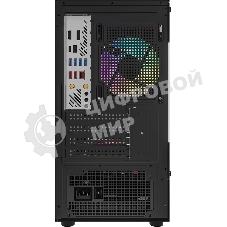 Компьютерный корпус AeroCool/Formula Crystal Z1CM черный без БП mATX 5x120мм 1xUSB3.0 audio bott PSU