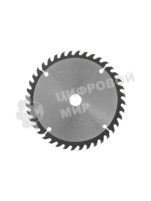 Пильный диск по дереву с гвоздями Denzel ф165 х 20 мм, 40 зубов