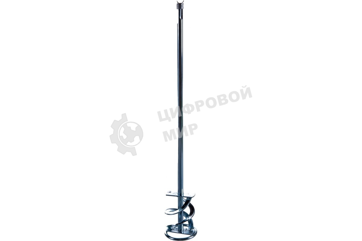 Миксер для красок и штукатурных смесей Denzel, 60 х 400 мм, оцинкованный, хвостовик SDS Plus