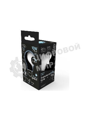 Лампа светодиодная Gauss Filament A60 E27 10Вт 4100К OPAL диммир