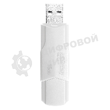 Флешка USB Smartbuy CLUE white (SB16GbCLU-W3), 16Gb, USB 3.0/3.1, R/W 70/25, белый