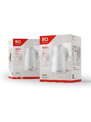 Чайник электрический BQ KT1709S белый. Мощность:1800/Объем:1,5