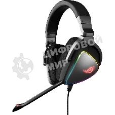Гарнитура ASUS ROG Delta S чёрный, проводная, USB, подсветка