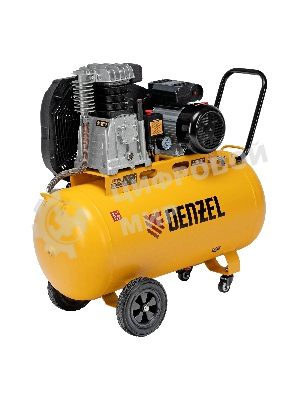 Компрессор воздушный Denzel рем. привод BCI 2200/100, 2,2 кВт, 100 л, 420 л/мин