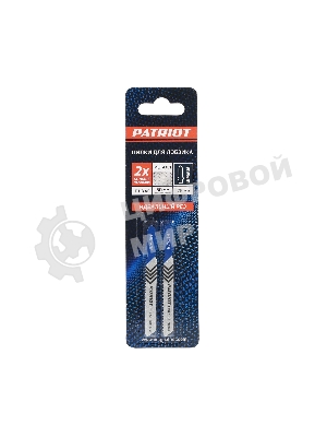 Пилка для лобзика EDGE by PATRIOT T118AF по металлу, 2шт в блистере