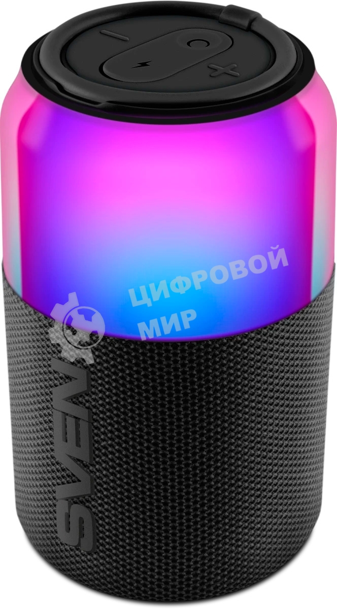 Колонка портативная SVEN PS-130 black (10 Вт, USB, Bluetooth, питание от USB/аккумулятора)