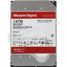 Жесткий диск HDD WD Red Pro 16Tb 7200rpm SATA 512Mb 3.5