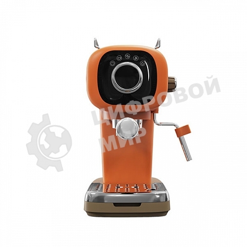 Кофеварка эспрессо BQ CM2003 оранжевый, исп. кофе - молотый, 0.6 л, 1100 Вт, 20 бар