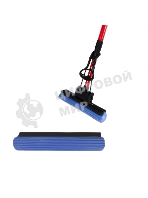 Швабра отжимная Рыжий кот MopP-06 с насадкой ПВА (310359)