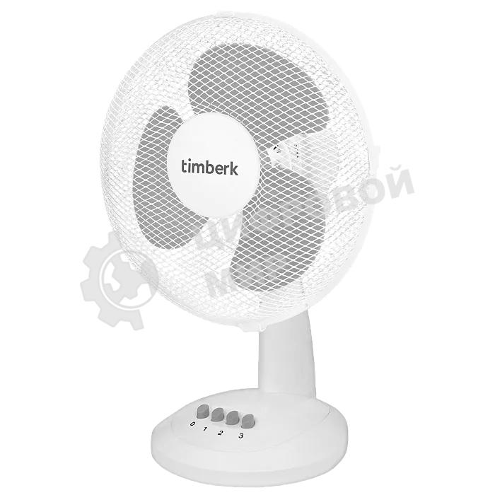 Вентилятор настольный Timberk T-DF1201 38Вт скоростей:3 белый