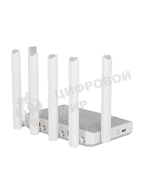 Мультигигабитный интернет-центр Netcraze Hero 5G (NC-4110) с модемом 5G, двумя слотами для SIM-карт, Mesh Wi-Fi 6 AX3000, Smart-коммутатором 1×2.5G и 4×1G, многофункциональными портами USB 3.0 и 2.0