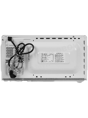 Микроволновая печь Delta DL-87L20 белый, 20 л, 700 Вт, переключатели - поворотный механизм