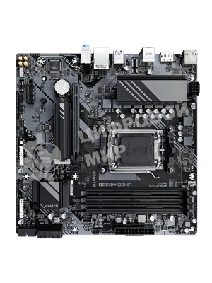Материнская плата Gigabyte B650M D3HP, AM5, AMD B650, 4xDDR5, 4xSATA, 2xM.2, 1xPCI-E 4.0 x16, 1xPCI-E x1, 1xHDMI, 2xDP, 1x 2.5Gb LAN, 3xUSB-A 3.2 Gen 1, 2xUSB-A 2.0, 1xUSB-C 3.2 Gen 1, 3x3.5 мм, 7.1, Micro-ATX