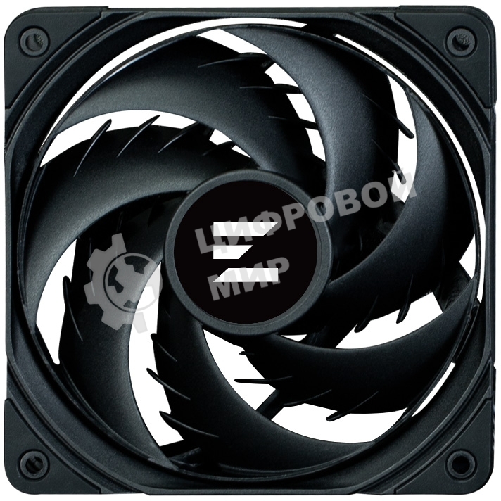Вентилятор для корпуса Zalman ZM-AF120 черный, 120 мм, 2000 об/мин, 29.7 дБ, 4 pin