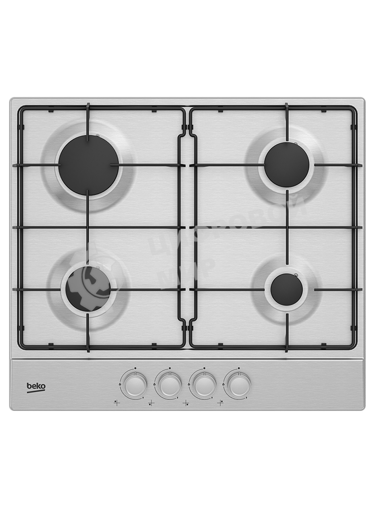 Газовая варочная панель Beko HIAG 64223 SX нержавеющая сталь