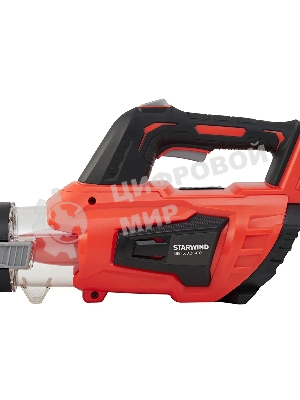 Воздуходувка Starwind SBB-570.20-0.0 пит.:от аккум. красный/черный