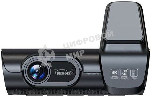 Видеорегистратор Sho-Me FHD-975 черный 2160x3840 2160p 140гр. GPS MStar 8629