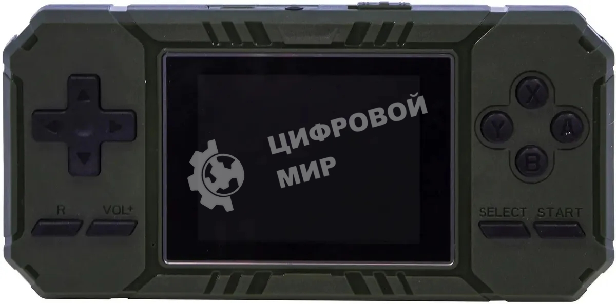 Портативная игровая консоль PGP AIO Junior FC25b зеленая (500 игр, 8 Bit, 3.0 