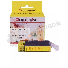 Картридж струйный Colouring CG-CLI-521BK черный с чипом водный (9 мл) для Canon IP3600/IP4600/MP540/MP620/MP630/MP980
