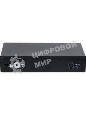 Коммутатор Dahua DH-CS4006-4ET-60 (L2) 4x100 Мбит/с 2xКомбо(1000BASE-T/SFP) 30W управляемый
