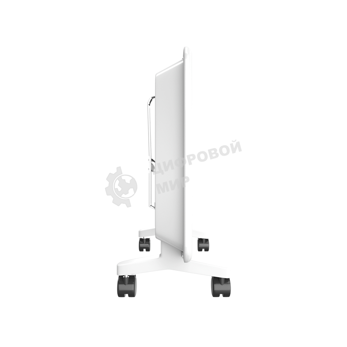 Конвектор электрический Thermex Frame 1000E белый, 1000 Вт, 15 м2, термостат, дисплей, WiFi