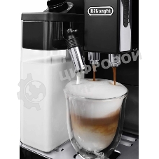 Кофемашина DeLonghi ECAM 44 660 B черный, исп. кофе - зерновой/молотый, 2 л, 1450 Вт, 15 бар