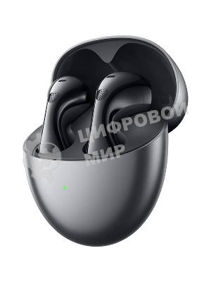 Наушники TWS Huawei FreeBuds 6 черный, вкладыши, Bluetooth, активное шумоподавление, до 8 ч