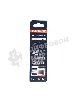 Пилка для лобзика EDGE by PATRIOT T118AF по металлу, 2шт в блистере