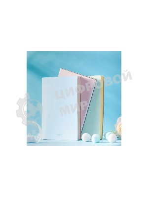 Блокнот Deli 22283LT-BLUE 210х143 мм, искусственная кожа, 96 л, голубой