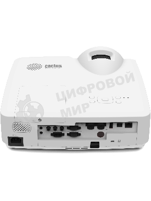 Проектор Cactus Bright CS-V3.WT 3LCD 4000Lm ANSI (1280x800) 30000:1 ресурс лампы:10000часов 1xUSB typeA 1xUSB typeB 2xHDMI 4кг