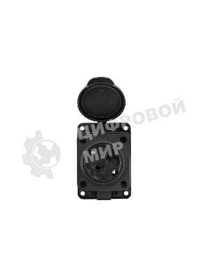 Розетка настенная с защитной крышкой каучуковая 230В 2P+PE 16A IP44 EKF PROxima