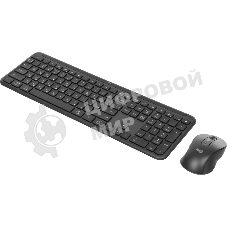 Клавиатура + мышь Logitech MK950 Signature Slim Combo клав:графитовый/черный мышь:черный/серый USB беспроводная slim (920-012500)