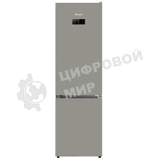 Холодильник Weissgauff WRK 2010 Full NoFrost Inverter Dark серый двухкамерный 293/129л морозилка снизу, No Frost